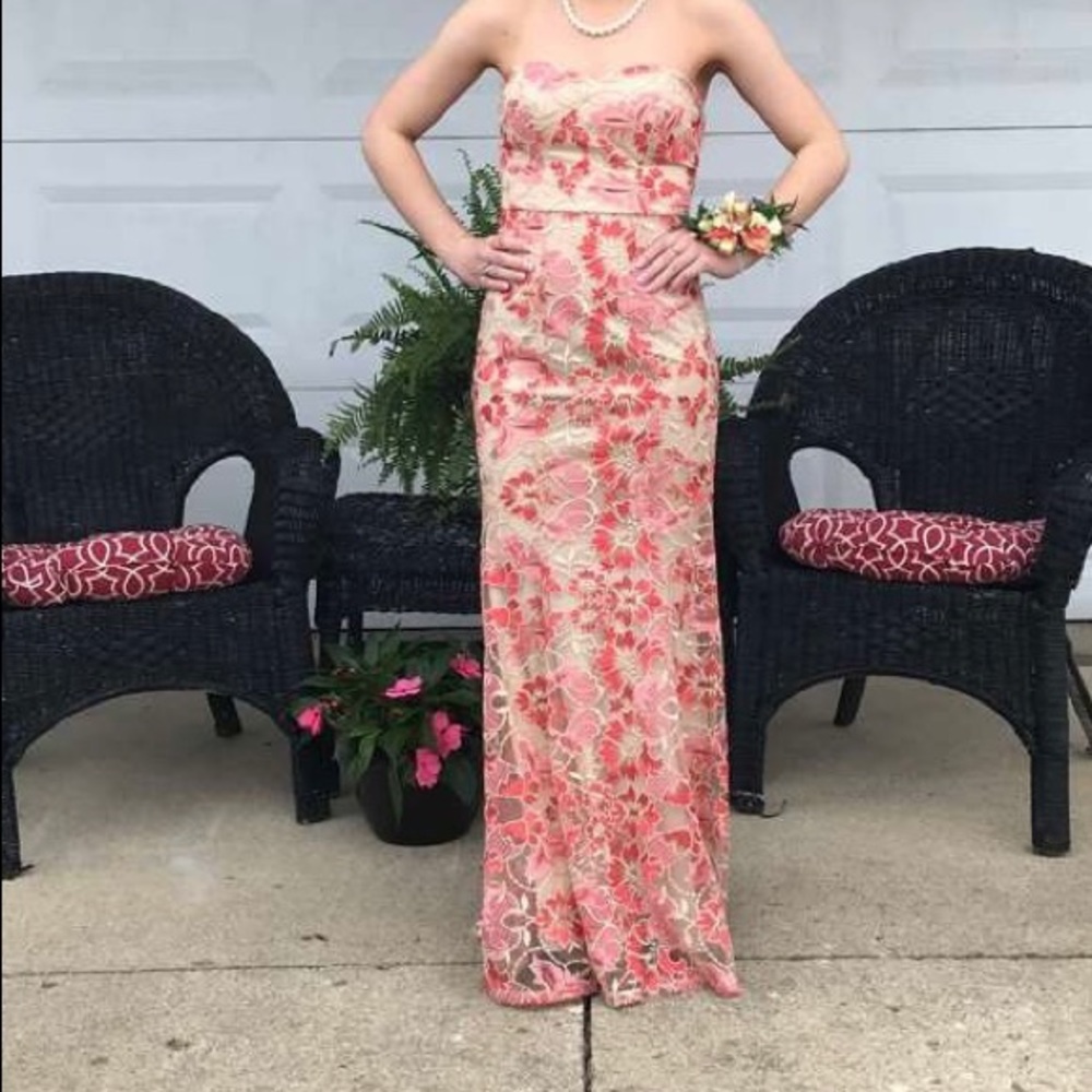 Floral Prom Dress
